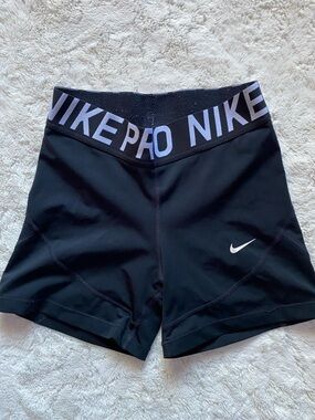 Nike Black Dri-FIT Athletic Compression Shorts